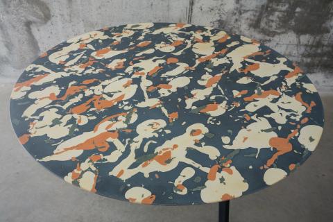 Camo Concrete orange-green